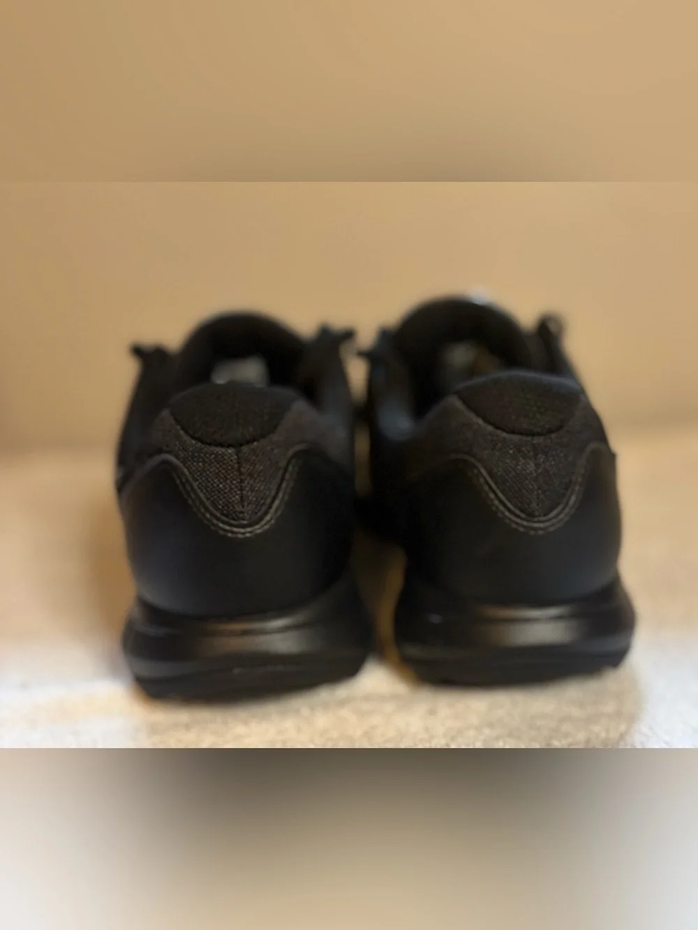 Nike Durasport 4 844550 001 Black Golf Spikes Cleats Sneakers Shoes Mens 12 Wide
